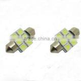 2x Aqua Blue 1.25" 31mm 6SMD DE3175 3022 LED Bulbs For Car Interior Light OYXL thumbnail-2