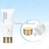 40ml to 100ml Cosmetic PE Tube With Electrified Aluminum Cap for Face Cleanser