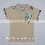 Chest Embroidery Custom Cotton Kids Polo t Shirt,polo t Shirt for Kids thumbnail-2