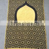 Special golden of Malaysia design prayer blanket XN-022