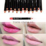 2016 Hot Sale Multicolor Waterproof Functional Lip Liner Pencil Eyebrow Eye Lip Makeup Colorful Cosmetic Lipliner Pen thumbnail-3