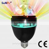 New Black Led Rotational Multi Colored Party Light Home Party Disco Lighting thumbnail-1