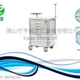 Hospital ABS Material Medicine Trolley Cart