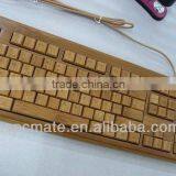 Bamboo Keyboard in Natural Color Bamboo Keyboard&mouse USB 2.0 Keyboard