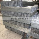 1200mm Construction Perforated steel W-profile Galvanized Corrugated steel Lintel