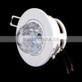 Hooks Design AC 85-260V 3W Full Color LED Voice-Activated Auto Rotating RGB Ceiling Stage Light KTV Bar Party DJ Disco Lamp thumbnail-3