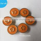 Noble Jeans Pants Back Button Curved With Flower