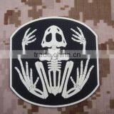 Navy Devgru Seal Team 6 Skeleton Frog Frogman Morale Pvc Rubber Patch Army Tactical Swat Patch 3d Morale Badge Military Patches