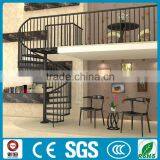Australia Standard Black Color Aluminum Frame Indoor Glass Spiral Stair thumbnail-2
