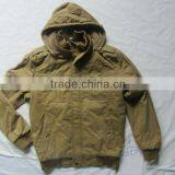 2013 100% Cotton Men's Cheap Winter Jacket Stock Wholesale