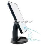16pcs LED Light Mirror make up rechargeable touch swith