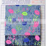 Color Print Denim Fabric thumbnail-2
