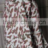 Rajsthani Traditional Indian Handmade Kantha Jackets Bird Print thumbnail-2