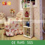 Hot Selling Model Wooden Corner Bookcase thumbnail-1