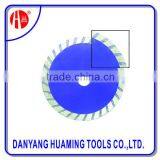 fast cutting sintered turbo concrete blade for higher power walk behind saw