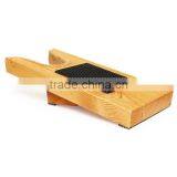 Large Stained Wood Boot Jack