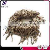 Fashion Personalized Promotion Sation Knitted Loop Scarf Neckwarmer Infinity Knit Pashmina Scarf Wholesale Sales (accept Custom) thumbnail-2