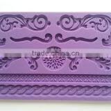 FD-008 POP Silicone Fondant Mold Cake Decorating Stencils