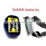Professional Lighting For Camping Cycling Riding Night Fishing Water & Shock Resistant 3 Brightness Choice 3W COB LED Head Torch thumbnail-3
