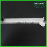 Wholesale Metal Chrome Faceout Display Coat Hook for Slotted Upright