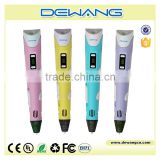 3d 2016 hot selling pen 3d drawing pen with CE Rohs