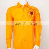 Men cotton embroidry shirt