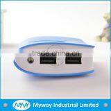 High Speed Conversion Cellphone Battery Charger / Mobile Phone Power Bank With Dual Output
