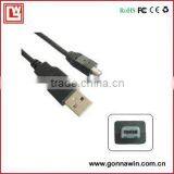 USB TO MP3 Cable 4P Cable/MP3 MP4 Data Cable/MP3 Cable