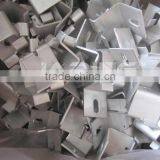 Stainless Steeel 202 201 Stone Up Down Angle Fixings 40*40*40*3mm Non Magnetic