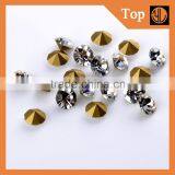 Glass Crystal Rhinestone Chaton Point Back Stone thumbnail-6