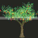 RED and GREEN Color LED Artificial Peach Tree Light