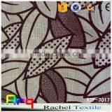 280gsm Polyester Cotton Fabric Leave Pattern Linen Cotton Fabric Various Color thumbnail-2