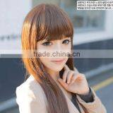 New High Quality Pretty Hair Wigs Japanese Fiber Hair Wigs Long Straight Wigs Synthetic Hair Wig thumbnail-1