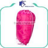 Lightweight Blue Polyester Drawstring Bag Cinch Sac thumbnail-4