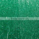 Top Quality Diamond Cut Faceted Green Onyx Bead