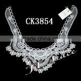 Neck Crochet Cotton Collar Design CK3854 thumbnail-1