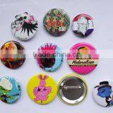 OEM Factory - Full Color Printing Button Badge , Metal Pin Badge