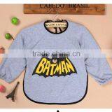 2016 New Product Hot Sale Long Sleeve Cute Baby Bibs With Sleeves thumbnail-4