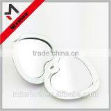 Plastic Double Sides Heart Shape Craft Mirror for Promotion Gifts thumbnail-3