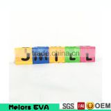 Melors alphabet Letter toys funny EVA foma building blocks for kits