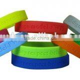 Fashion Silicone Bracelet Cheap Rubber Wristband