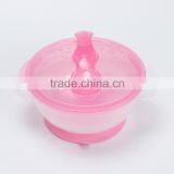 High Quality BPA Free pp Plastic Baby Training Bowl With Sucker thumbnail-4