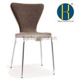 NEW Restaurant Stackable Chair Dinning Chairs Restaurant Chairs Upholstered by Fabric thumbnail-1