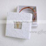 Personalized Custom Handmade Made Jewelry Boxes With Beaded Name Plate of Y thumbnail-3