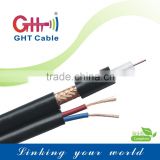 cable factory CCTV video cable and power cable bare copper Conductor rg59 coaxial