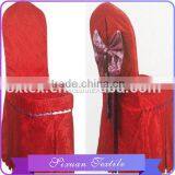 New Products Low Price White Wedding Banquet Chair Cover thumbnail-1