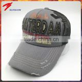 Washed cotton distressed mesh back trucker cap wholesale