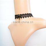 Gothic Punk Necklace False Collar AccessoriesJewelry, Black Lace Vampire Sexy Costume Jewelry Necklace thumbnail-3
