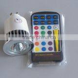 2016 Led Spotlight E27 Remote Control 16 Colors Rgb 5w Led Bulb Light Spot Light thumbnail-2