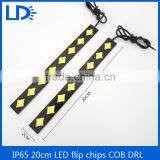 DC 12V 100% Universal Night Driving Light Waterproof Auto Car Slim DRL COB Driving Day Lamp for Toyota, Honda, Audi, BMW thumbnail-1